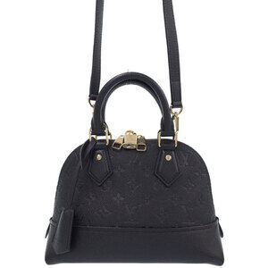 Louis Vuitton Monogram Empreinte Neo Alma Bag Black